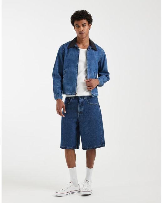 Levi's Blue Castro Worker Denim Jacket for men