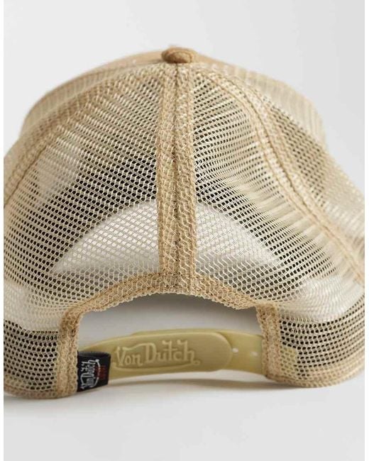 Von Dutch Natural Loves Cordutch Trucker Cap