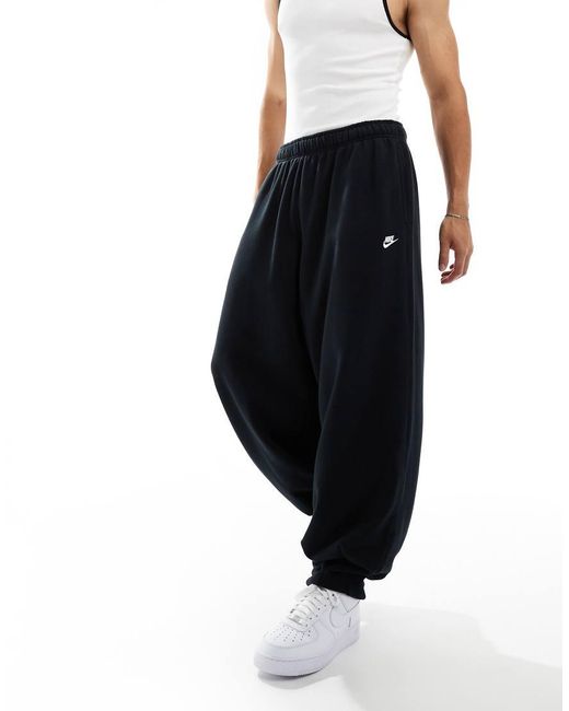 Nike Blue Club French Terry Oversized joggers for men