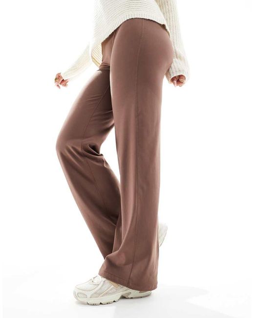 Cotton On Brown Ultra Soft Wide Leg Pants