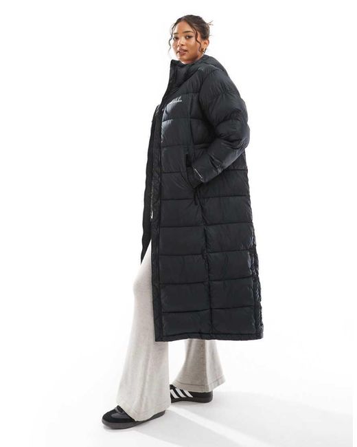 Columbia Blue Pike Lake Ii Long Line Puffer Coat