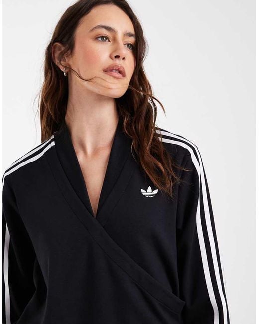 Adidas Originals Black X Jennie Superstar Wrap Top