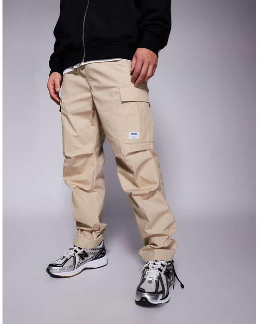 HUGO Black Gadic Cargo Trousers for men