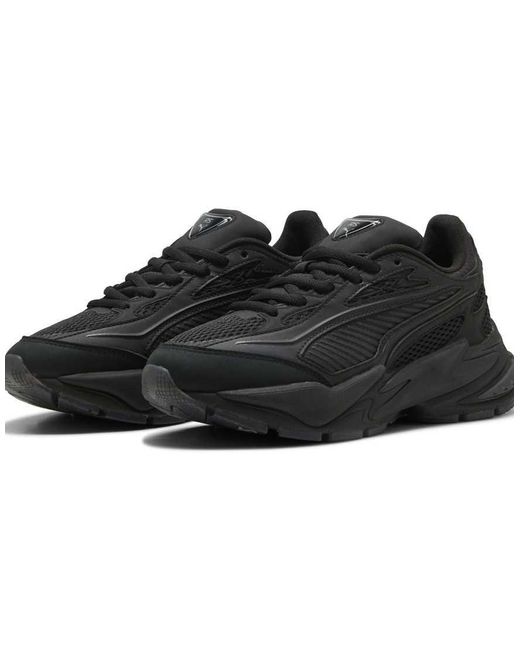 PUMA Black Rs Surge Trainers