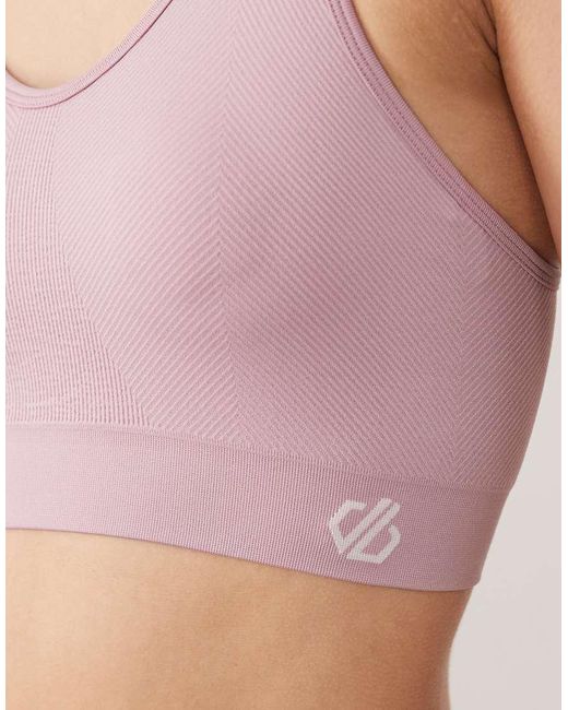 Dare 2b Pink Racerback React Sports Bra