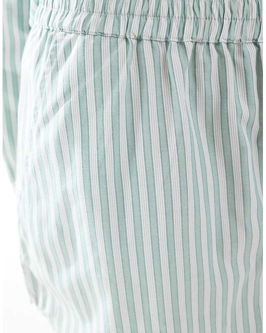 Brave Soul Blue Co-Ord Pull On Shorts