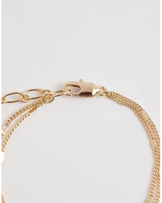 ASOS White Fine Hand Chain