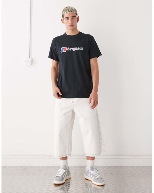 Berghaus Black Classic Xl Logo T-Shirt for men