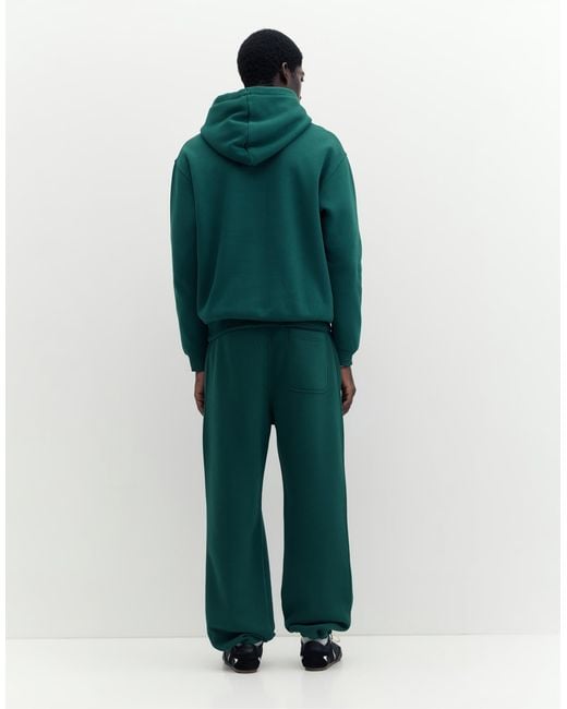 Pull&Bear Lockere jogginghose in Green für Herren