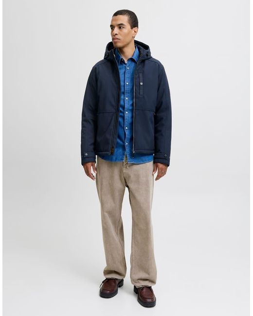 Jack & Jones Blue Softshell Jacket for men