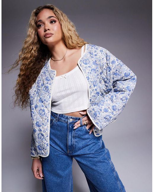 River Island Blue – wendbarer hausmantel