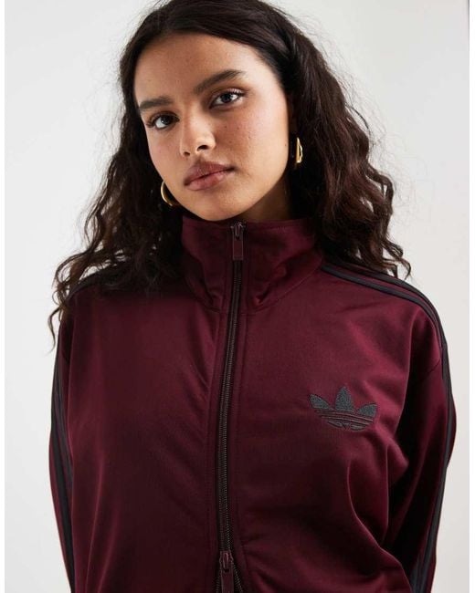 Adidas Originals Red Firebird Loose Track Top
