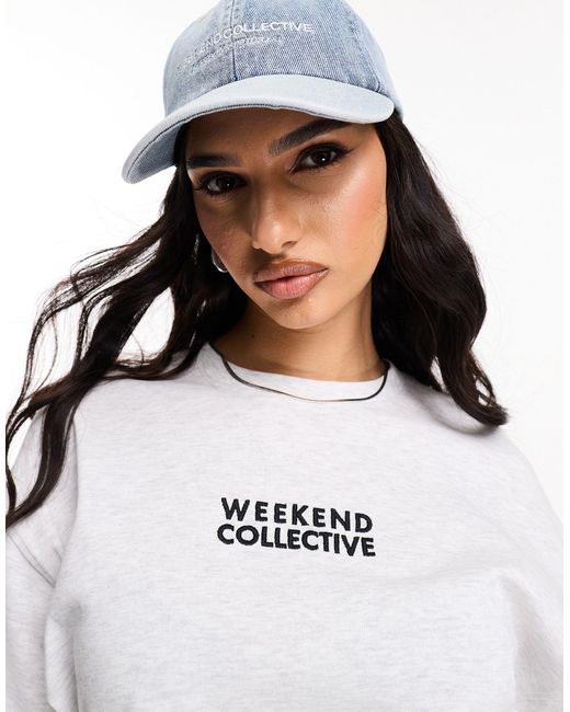 ASOS White Asos design – weekend collective – t-shirt