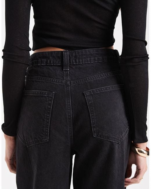 ASOS Blue Asos Design Tall Slim Barrel Leg Jeans