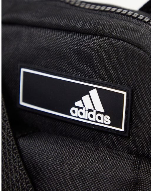 Adidas Originals Black Amplifier 2 Festival Crossbody Bag