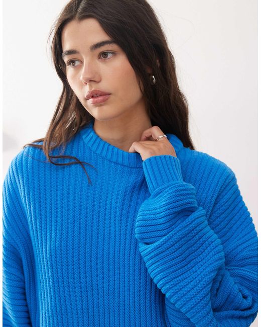 Collusion Blue Unisex – strickpullover