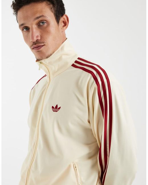 Adidas Originals Natural Firebird Track Top for men