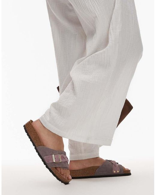 Birkenstock Gray Braided Oita Sandals