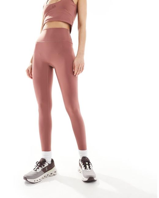 South Beach Pink High Waisted Leggings