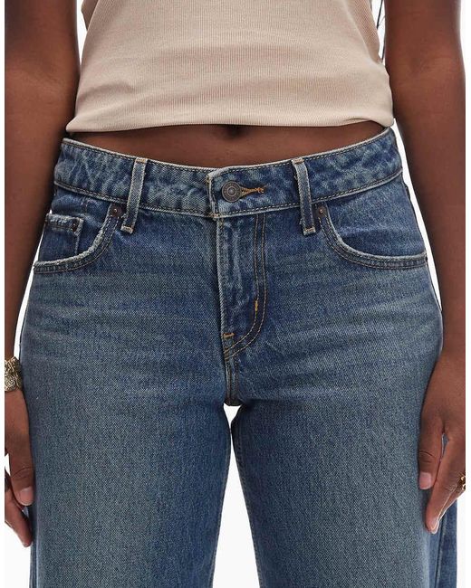 Levi's Blue Low Loose Jeans