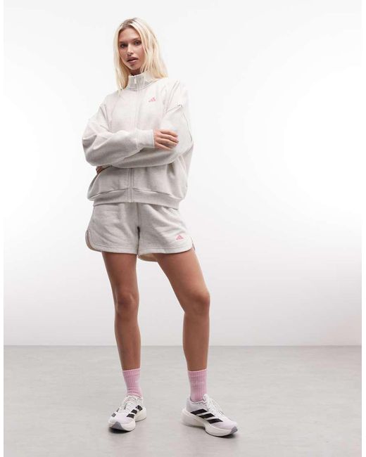 Adidas Originals Brown Adidas Sportswear Three Stripes Studios Track Top And