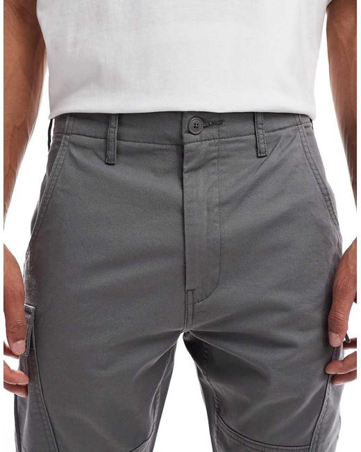 Levi's White Lo Ball Cargo Trousers for men