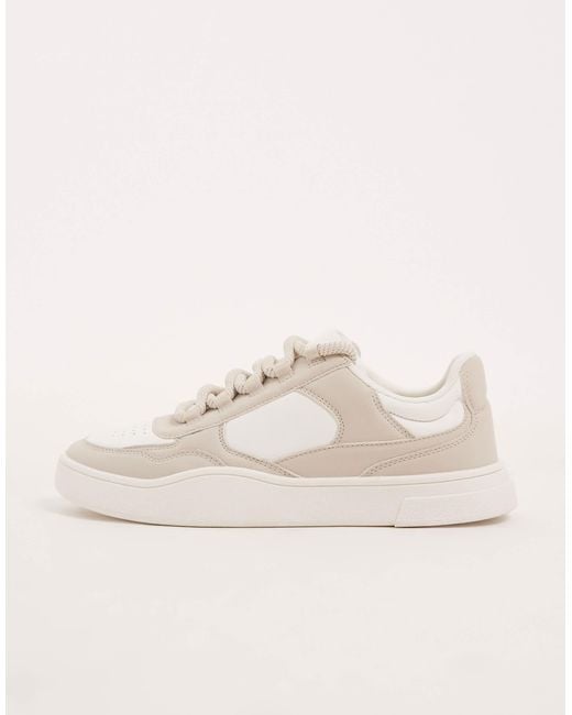 ASOS Natural Multi Panelled Trainers for men