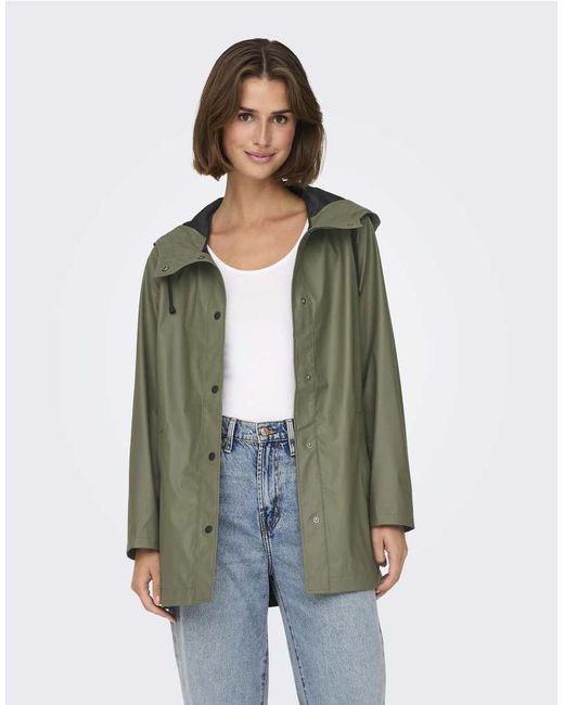 ONLY Blue Raincoat