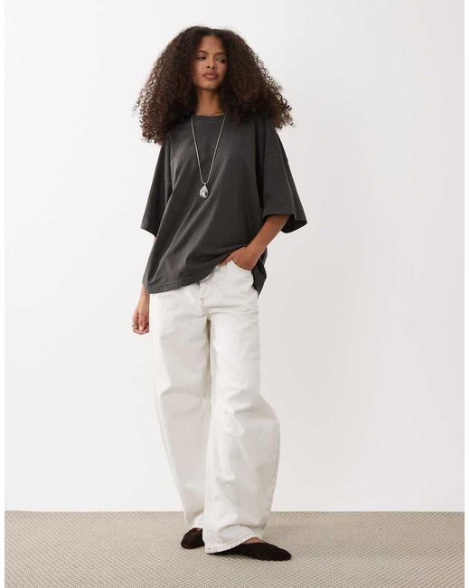 ARKET Black Oversized T-shirt