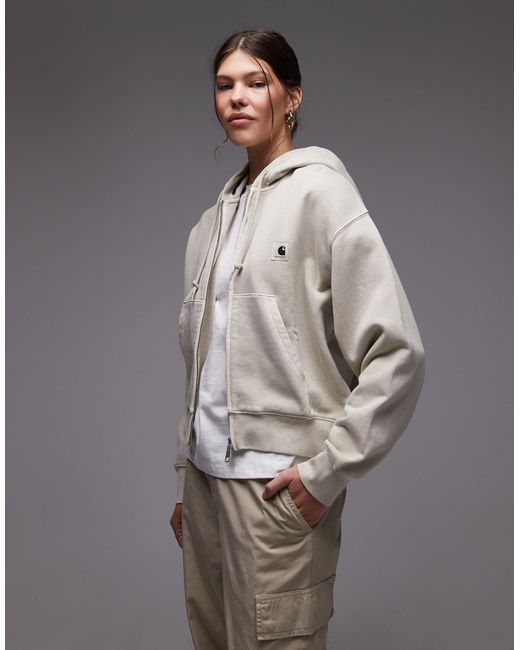 Carhartt Gray – nelson – kapuzenpullover