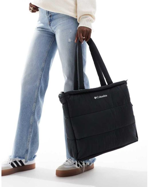 Columbia Blue Pike Lake Ii Puffer Tote