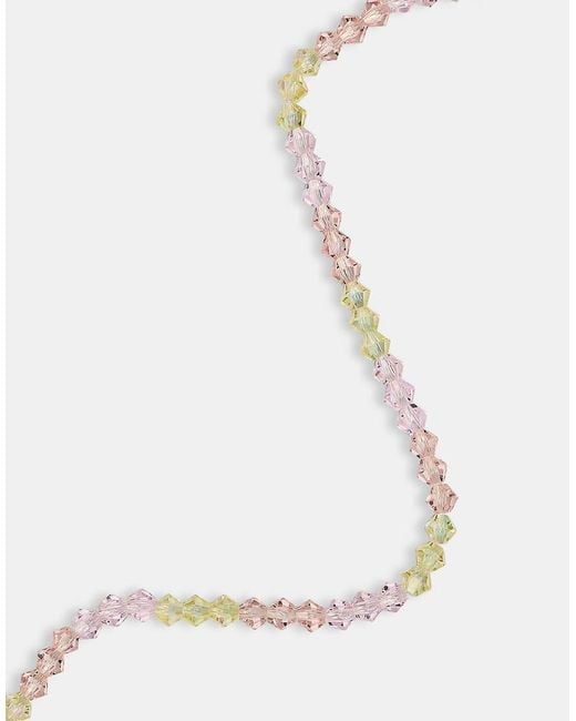 CERNUCCI Brown Lemon Glass Bead Necklace