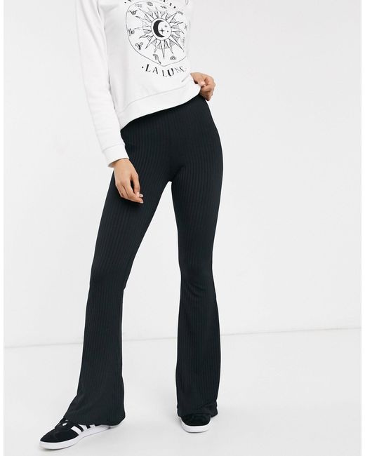 new look ribbed trousers