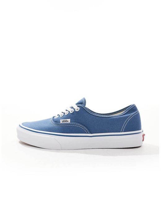 Vans Blue Authentic Trainers for men
