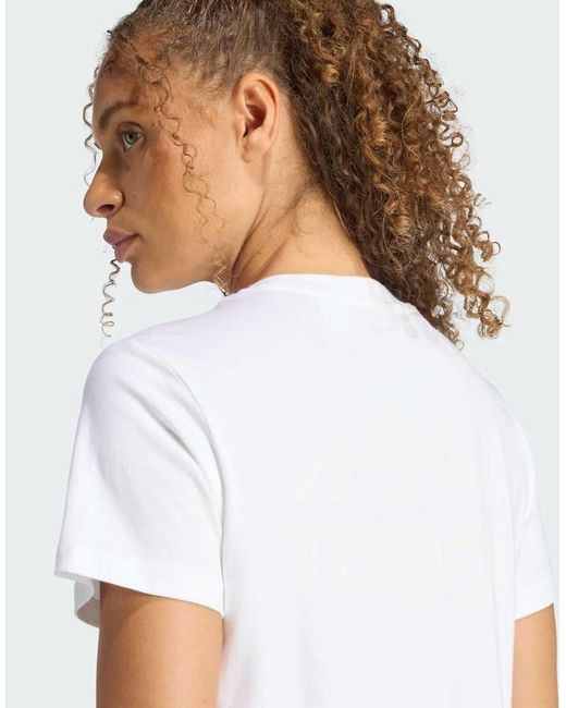 Adidas Originals White Terrex Mountain Graphic T-Shirt