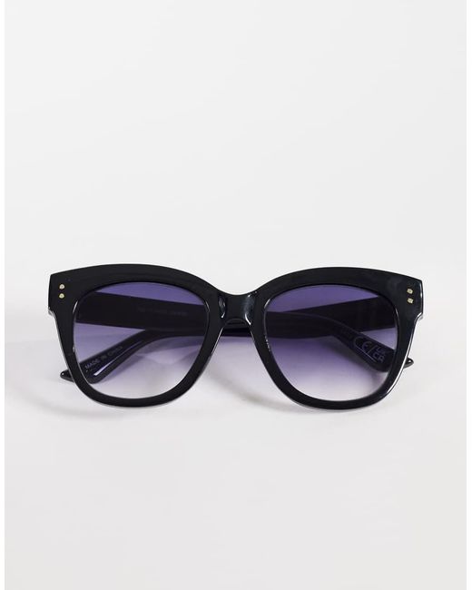 Gina Tricot Blue Round Sunglasses