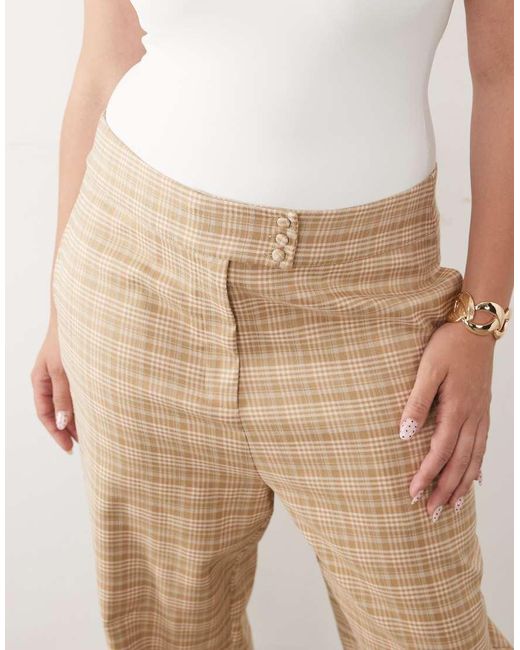 ASOS Natural Curve Tailored Pants