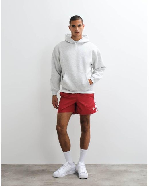 ASOS White Hoodie With Padel Print for men