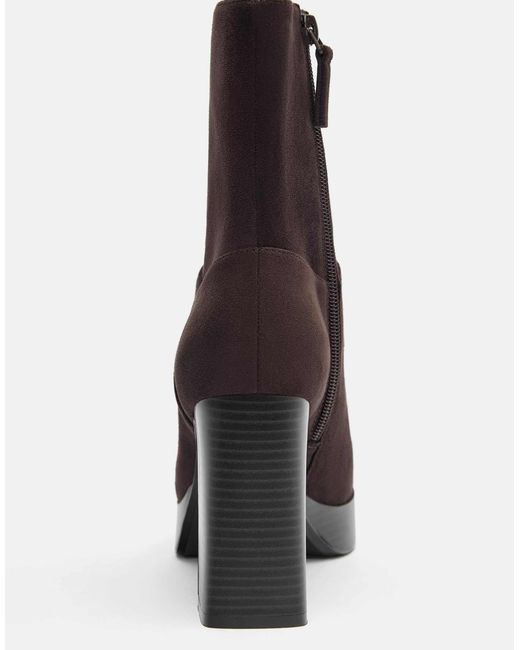 Pull&Bear Black – stiefeletten