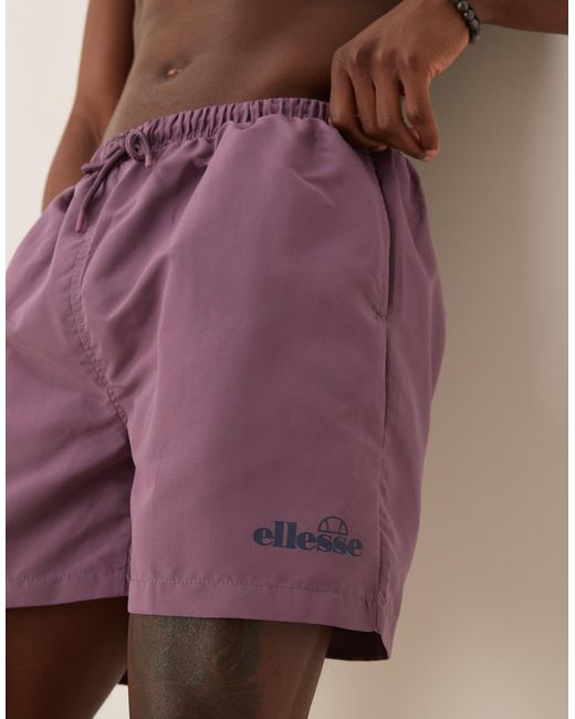 Ellesse Purple Lamina Swim Shorts for men