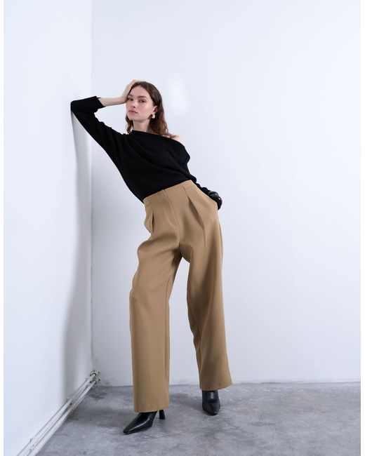 TOPSHOP Natural – elegante, lockere hose