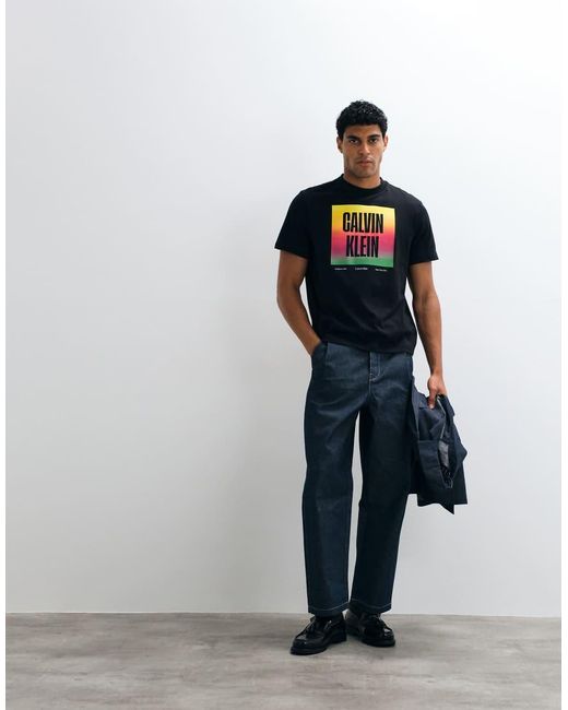 Pride Calvin Klein de hombre de color Black