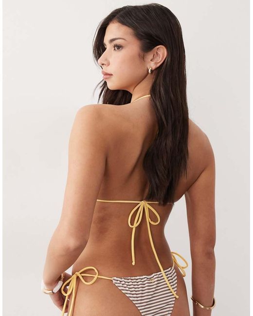 Candypants Natural Tieside Bikini Bottom