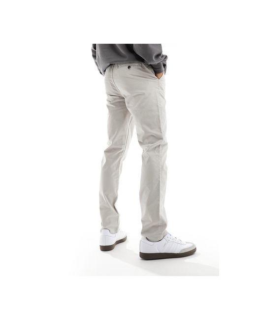 New Look White Slim Fit Chino for men