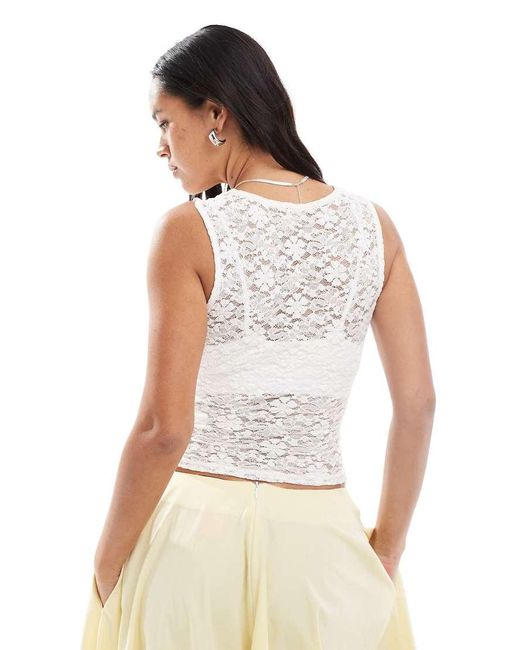 Canotta Bianca di New Look in White