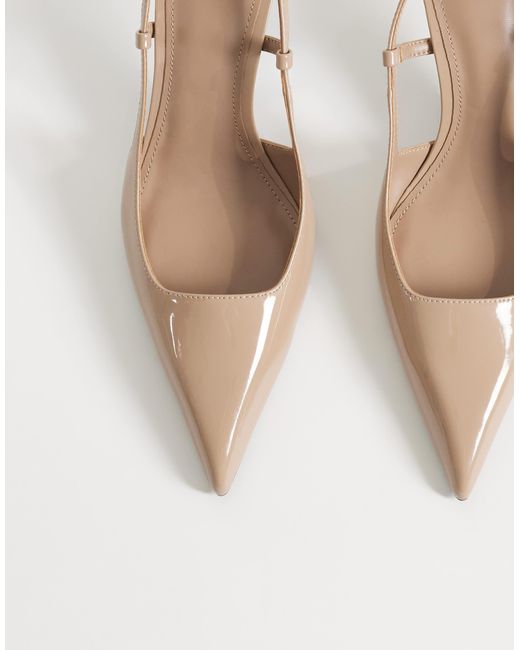 Mango White – spitze absatzschuhe