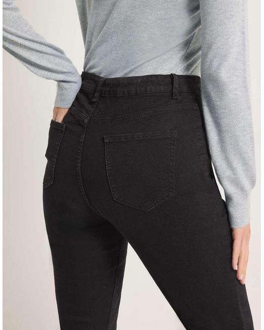 Long Tall Sally White Denim Flare Jeans