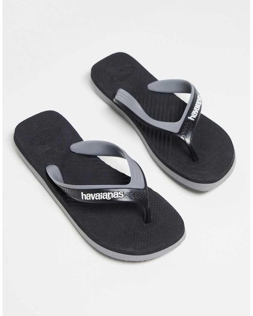 Havaianas Blue Dual Flip Flips for men