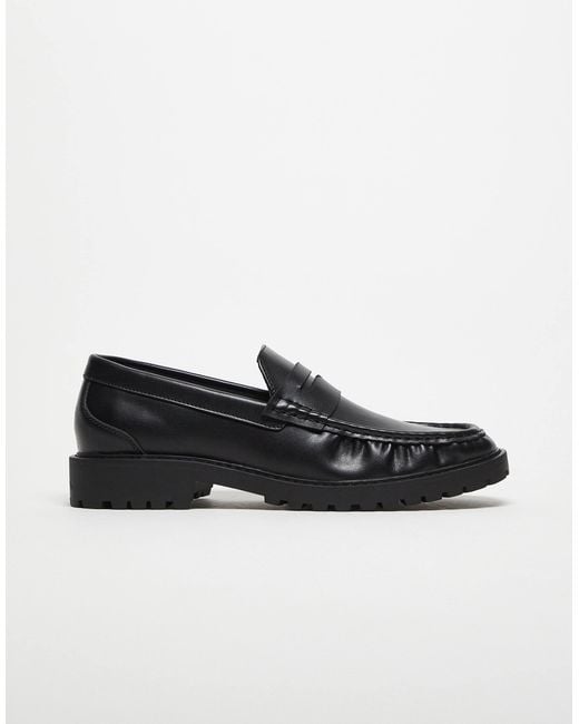 ASOS Black Loafers for men