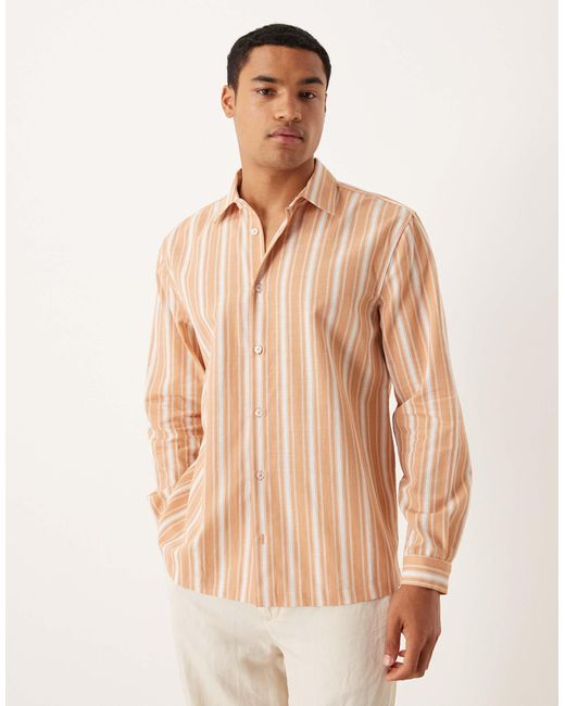 ASOS – regular-fit-hemd in Natural für Herren